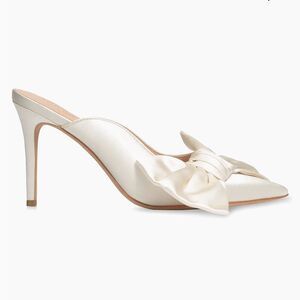 NWT Kate spade New York Sheela Satin Bow Pumps